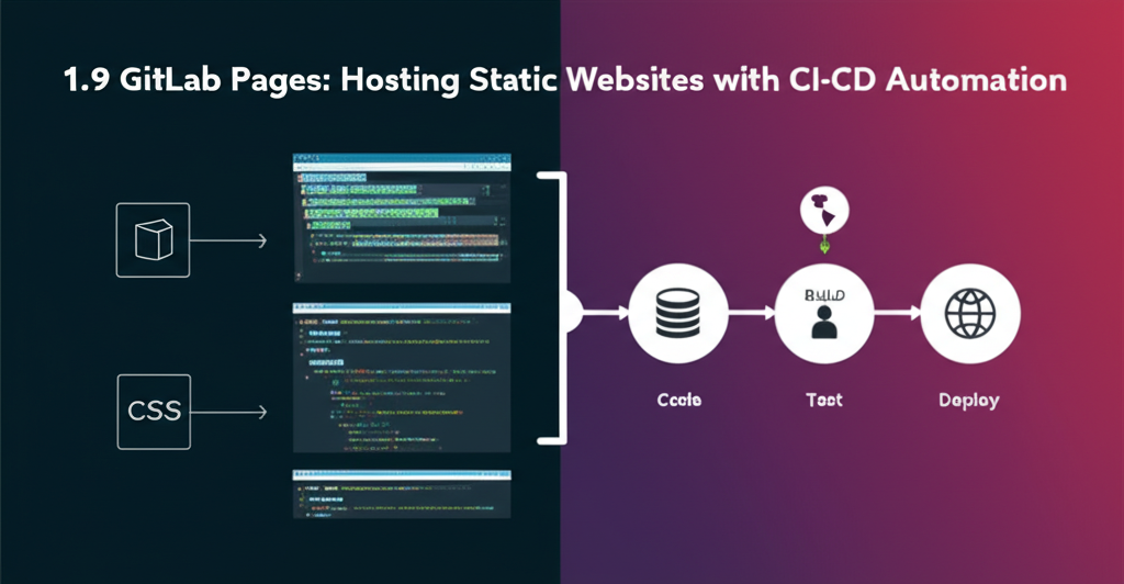 1.9 GitLab Pages: Hosting Static Websites with CI-CD Automation
