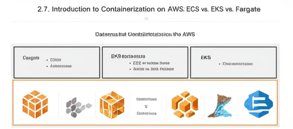 2.7. Introduction to Containerization on AWS: ECS vs. EKS vs. Fargate