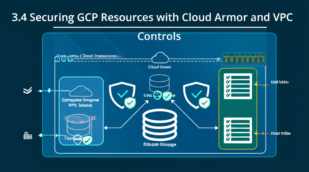 3.4 Securing GCP Resources with Cloud Armor and VPC Service Controls